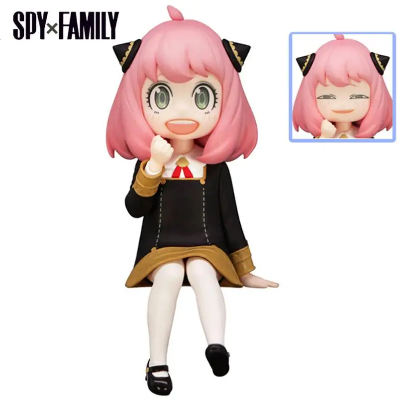 

In Stock FuRyu Spy Family Anya Forger Anime Figure SPY X FAMILY Action Figurine PVC Manga Doll Collectible Toy for Children Gift