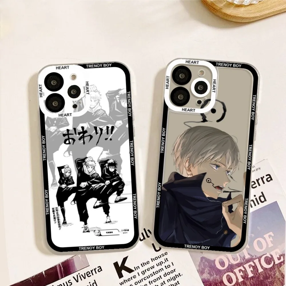 

Anime Jujutsu Kaisen Phone Case Phone Case For IPhone 11 12 13 Mini Pro Max 14 Pro Max Case Shell Funda Cover