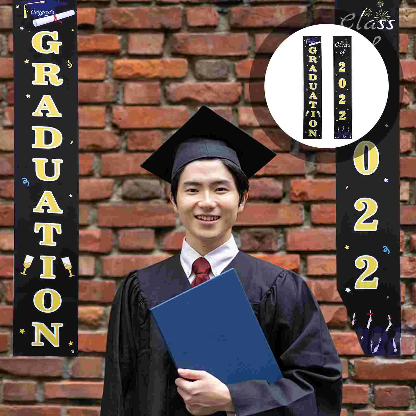 

1 пара, выпускные знаки для крыльца из полиэстера