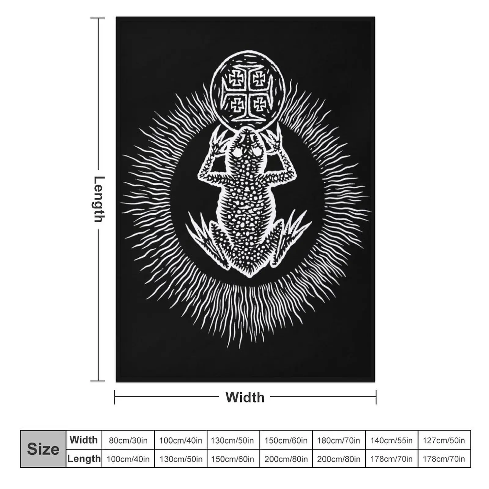 Забавное одеяло Гари из ведьма (белый на черном) от Gemma свободные дорожные одеяла