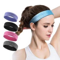 professional yoga sweatband head band sports moisture wicking non slip unisex breathable band for sports fitness workout