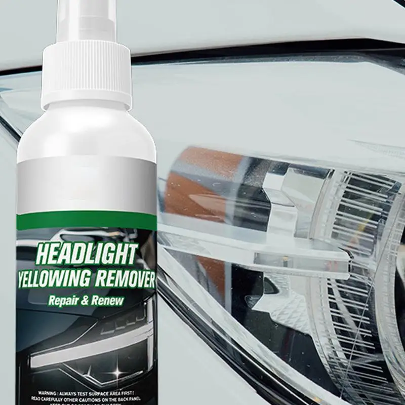 Спрей для восстановления фар Очиститель Набор спреев линз Профессиональное