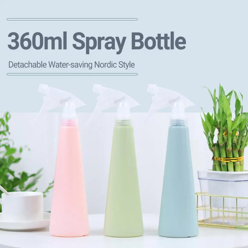 

360ml Plastic Watering Can Plant Flower Watering Pot Spray Bottle Garden Sprayer Gardening Tools Candy color