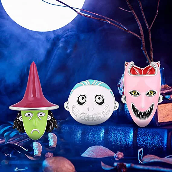 Новинка 2022 подвески в виде знаменитостей с эмалью и черепом подходят для