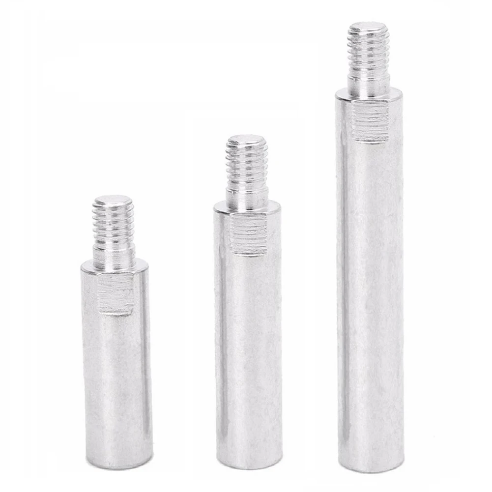 

3Pcs Angle Grinder Extension Rod 75/100/140mm Thread Adapter Rod Polishing Pad Grinding Connection Rod Polisher Accessories