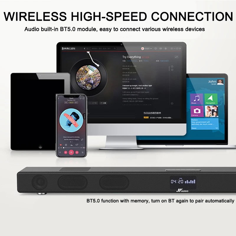 Беспроводные Bluetooth-наушники со стерео сабвуфером и задними динамиками