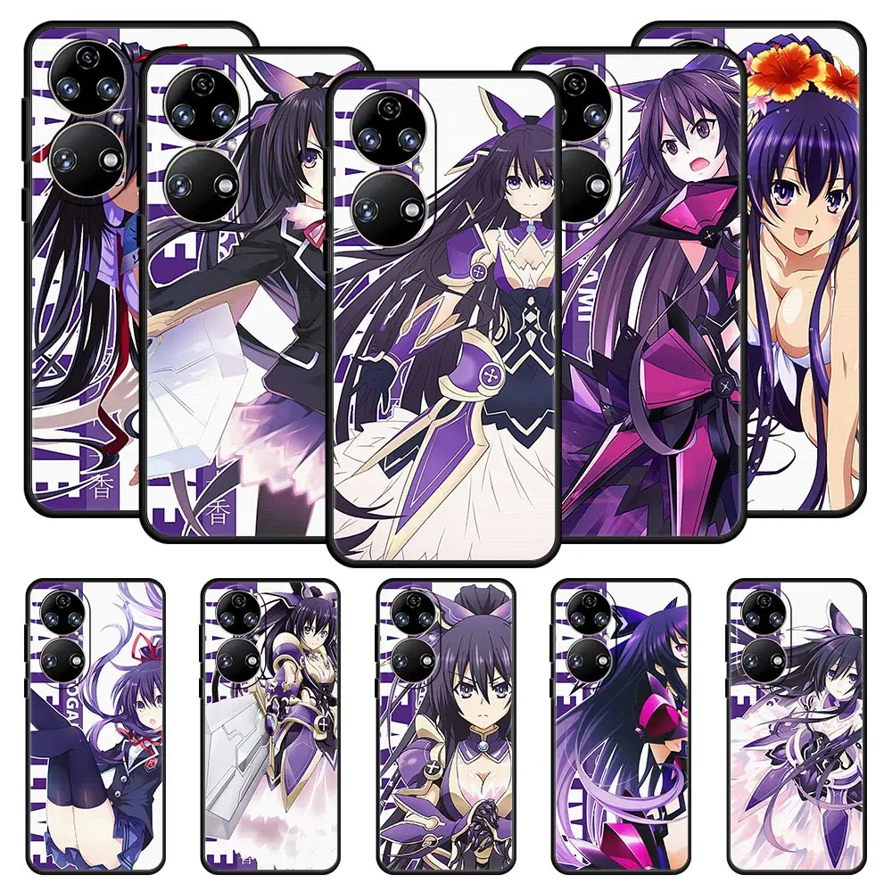 

Date A Live Tohka Yatogami Phone Case For Huawei P50 P30 Pro P20 P40 Lite E P Smart Z 2021 Y6 Y7 Y9 2019 Y6p Y9s Y7a Cover Funda