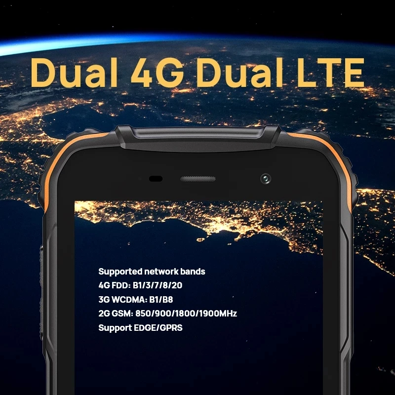 DOOGEE S35T 4G Rugged Phone 3GB+64GB Quad Core Smartphone Android 11 5.0 Inch Cellphone 13MP Sony Camera Mobile Phone 4350mAh