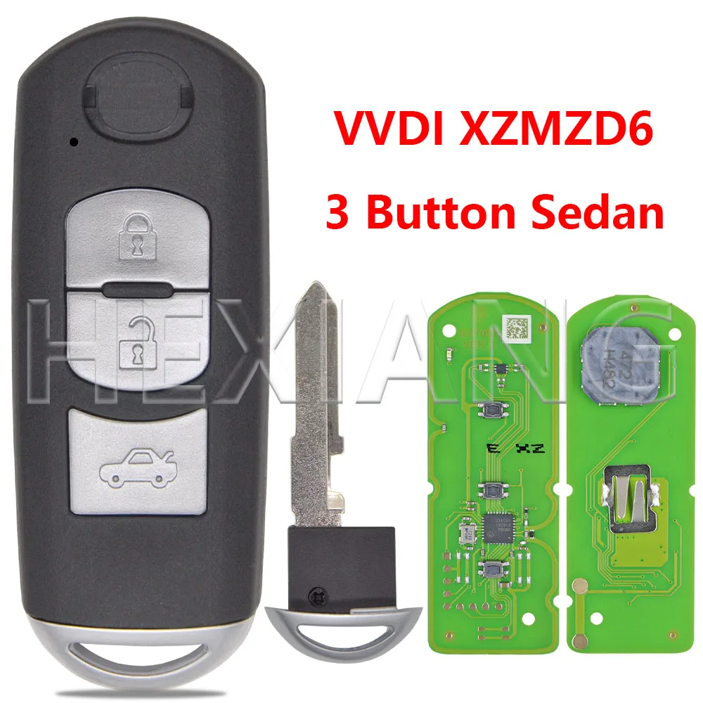 

HE XZMZD6EN глобальная версия VVDI Xhorse специальный стиль универсальный умный автомобильный ключ дистанционного управления для Mazda