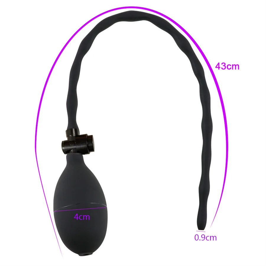 Силиконовый надувной уретральный расширитель для пениса катетер Звуки