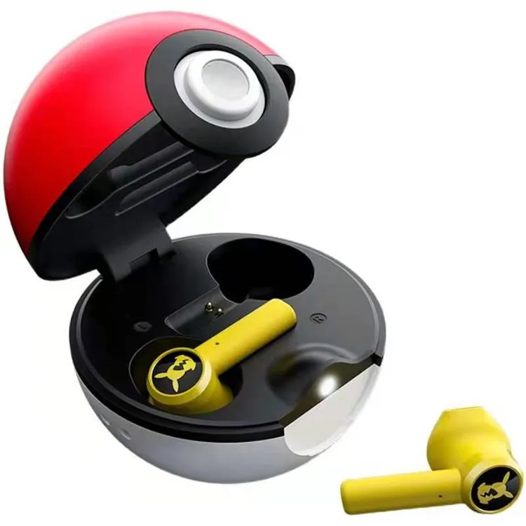 

Наушники-вкладыши Pika-chu с поддержкой Bluetooth 5,0 и сенсорной зарядкой