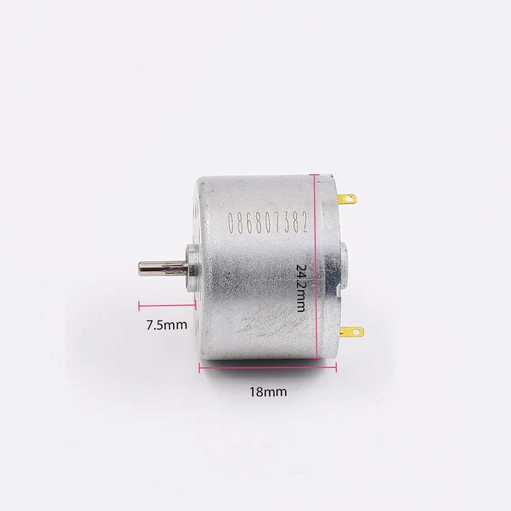 

Мини электродвигатель RF-310 24 мм DC 5-12В 8300 об/мин