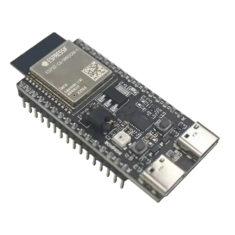 ESP32-C6-DevKitC-1 USB для CP2102 carry ESP32-C6-WROOM-1 N8 Wi-Fi 6-BLE Zigbee Thread Development Board