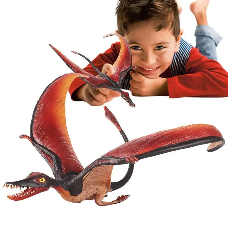 

Pterodactyl игрушечный динозавр, реалистичный Летающий Динозавр, игрушечная фигурка птеродактила, коллекционная фигурка птерозавра, развивающая Фигурка динозавра