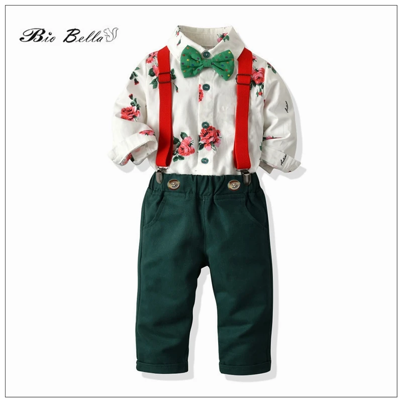 

Футболка с длинным рукавом и штаны для мальчиков 2-6 лет