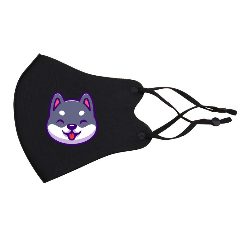 10PCS DIY Custom Logo Adjustable Face Mask Washable Anti Dust Cotton Mouth Breathable Protective | Аксессуары для одежды