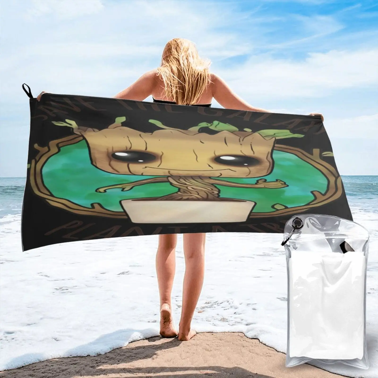 

Neu Grobe Save The Galaxy Plant Beach Towel Bath Towel Spa For The Beach Towels Large Bath Towel Towel For Kitchen Beach Towel