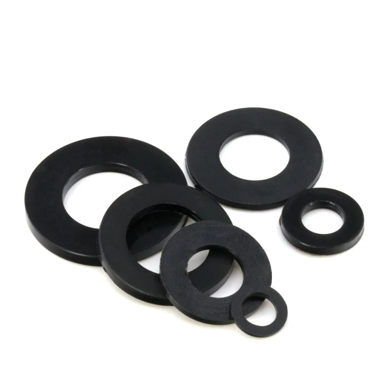 

50/100/200 шт., пластиковые плоские прокладки для шурупов и болтов