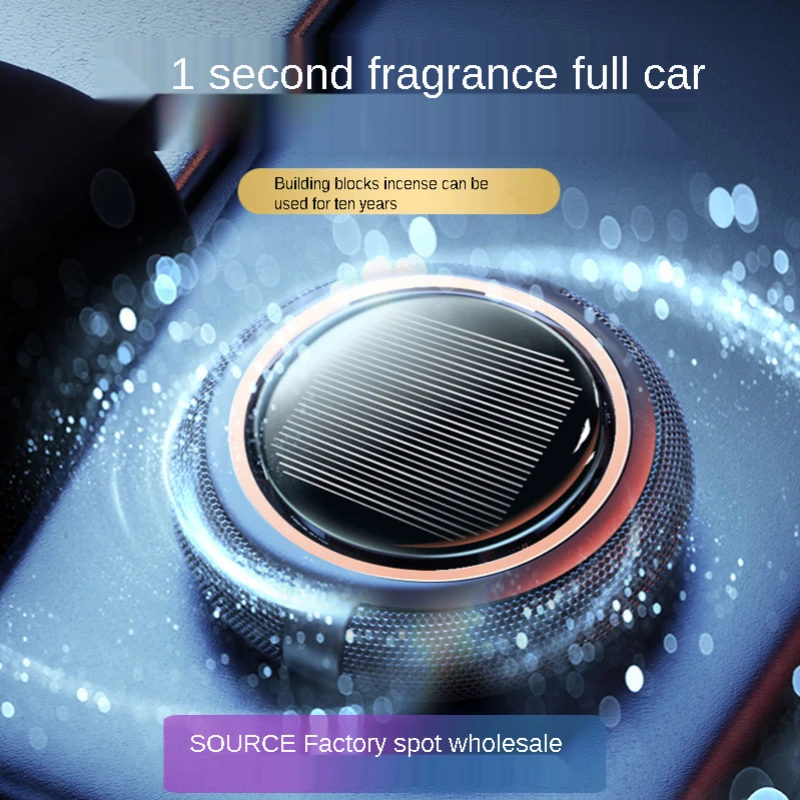 

2022 Car Air Freshener perfume Solar Rotating Car Perfume Seat Car Odor Removal Creative Car Perfume Ornaments Aromatherapy