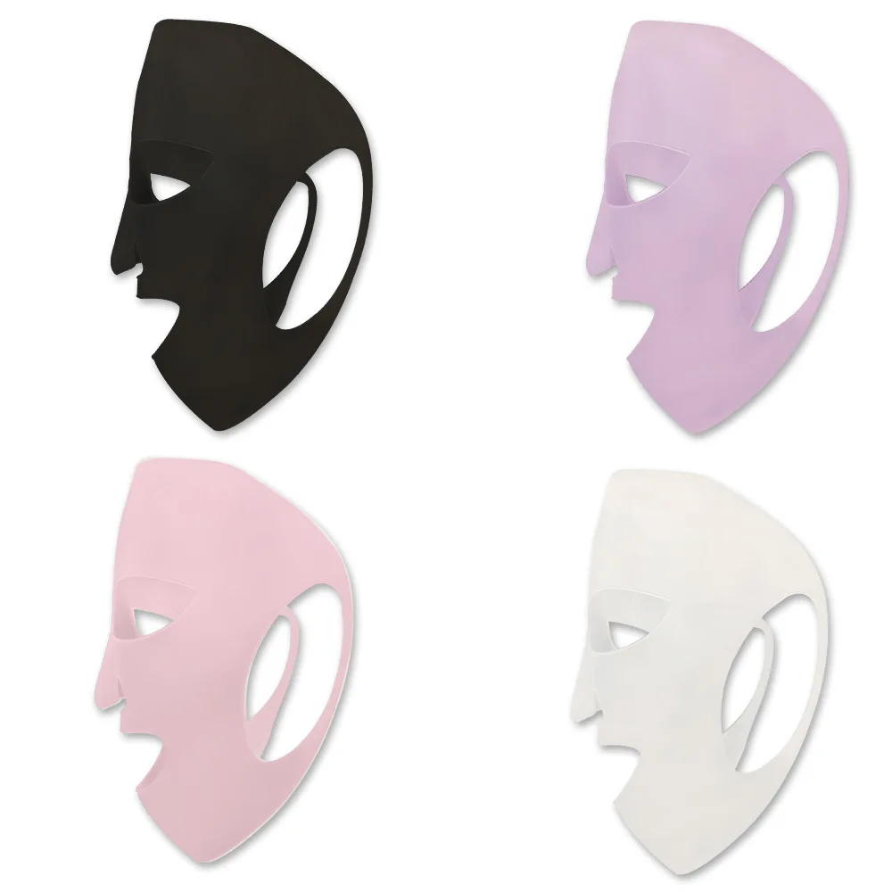 

Silicone Face Mask Reusable Moisturizing Lifting Firming Anti Wrinkle V Shape Face Firming Gel Sheet Mask Ear Fixed Skin Care