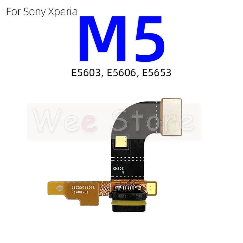 Оригинальный гибкий кабель для зарядного устройства Sony Xperia L1 L2 L3 L4 M4 M5 XA XA1 XA2 Plus -