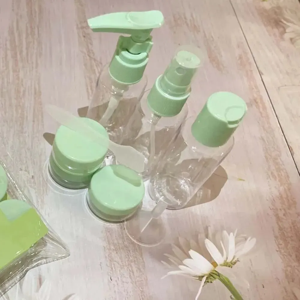 BeeChip набор из 6 независимых бутылок для путешествий косметический шампунь гель