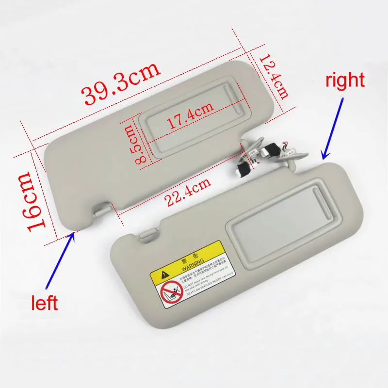 Автомобильный солнцезащитный козырек для Mazda 3 Atez BM BN Axela черный серый зеркальная