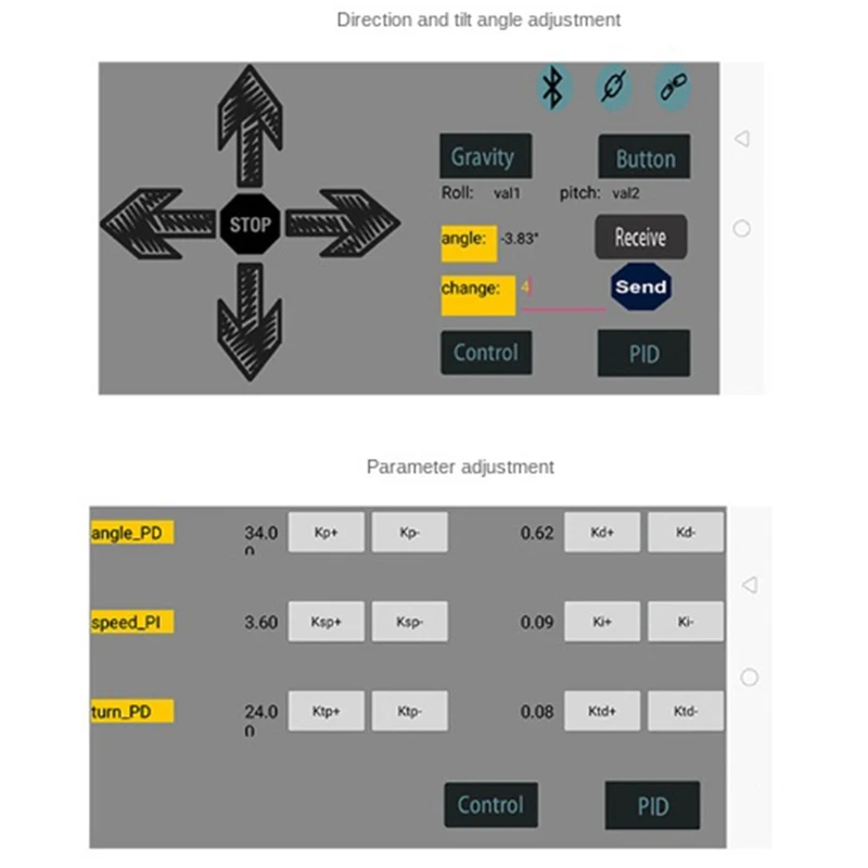 

Programming Smart Robot Bluetooth Car Smart Robot Kit Replacement Electronic Assembly Kit Remote Control DIY Learning Kit