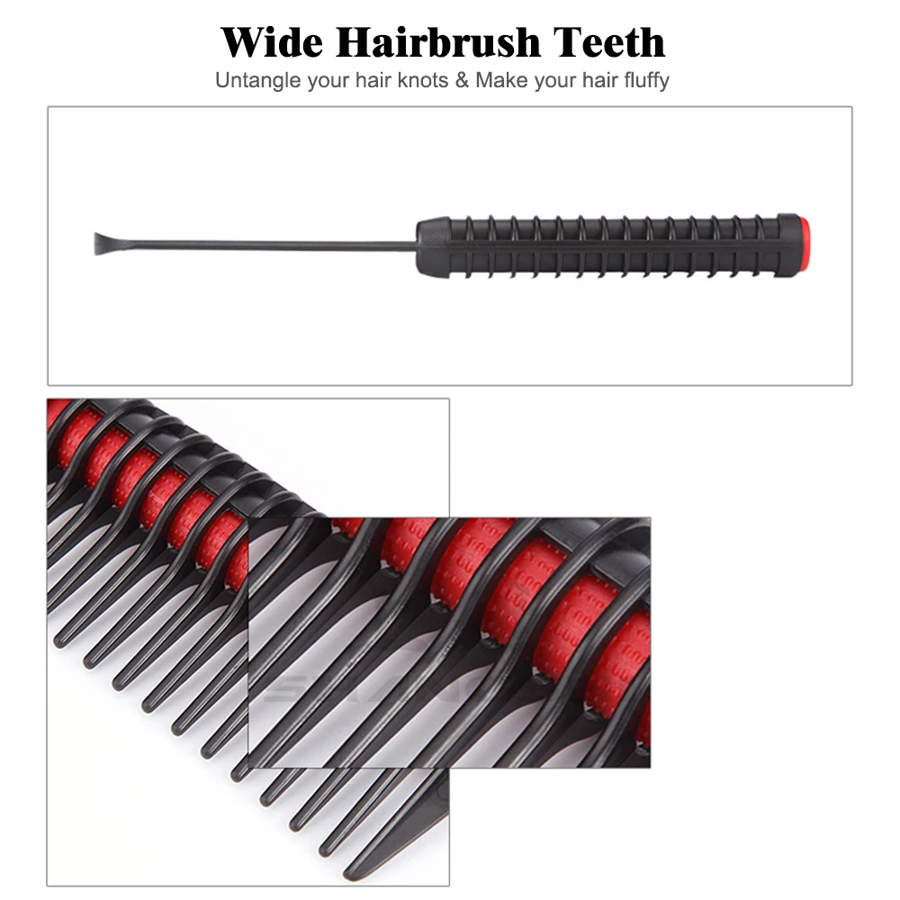 Расческа для волос с широкими зубьями окрашивания профессиональная расческа