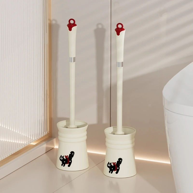 Эргономичная щетка для чистки унитаза современный аксессуар ванной комнаты