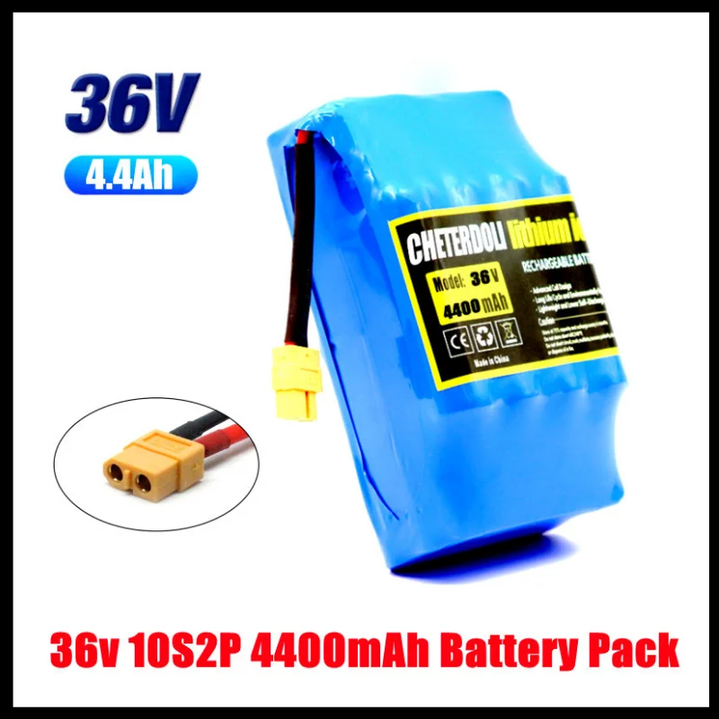 

New 36V Battery Pack 4.4Ah Extra Expansion m365 And Pro 4400mAh 18650 Rechargeable Lithium Ion Battery Electric Scooter