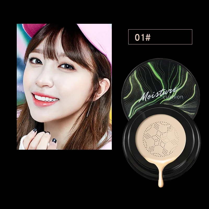 Cushion Cream Repair Concealer Isolation Liquid Foundation Waterproof and Sweatproof CC Cosmetics Makeup |