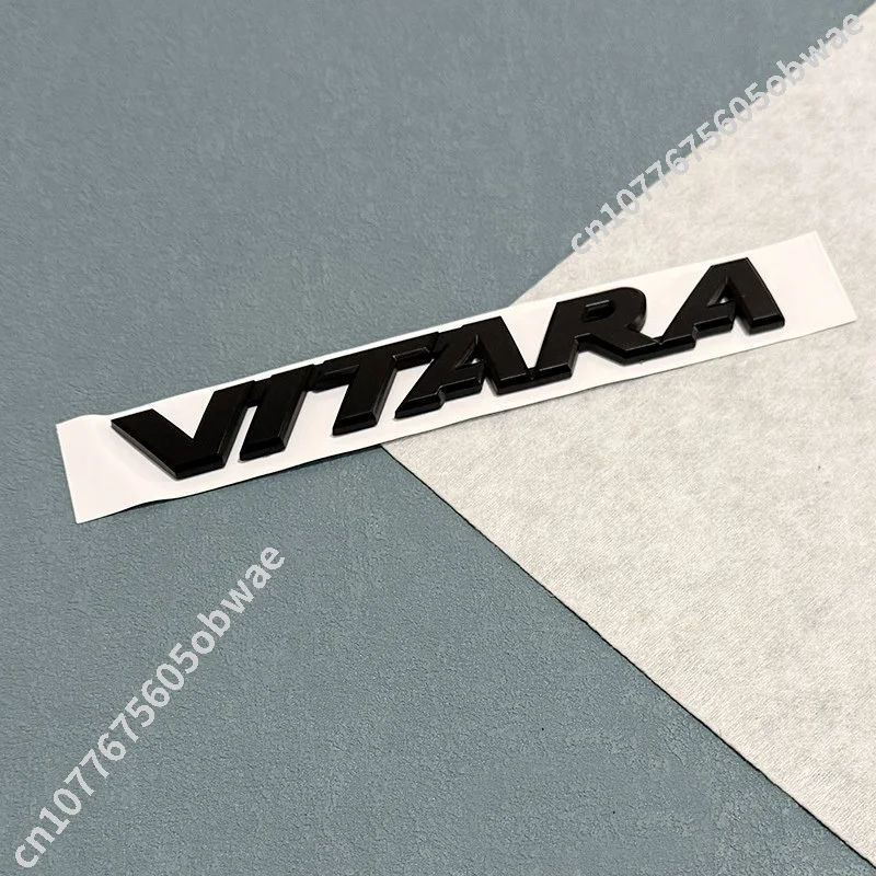 

3D ABS хромированный черный логотип, эмблема с буквами, значок на задний багажник автомобиля для suzuki s cross VITARA ALIVIO, наклейка, аксессуары
