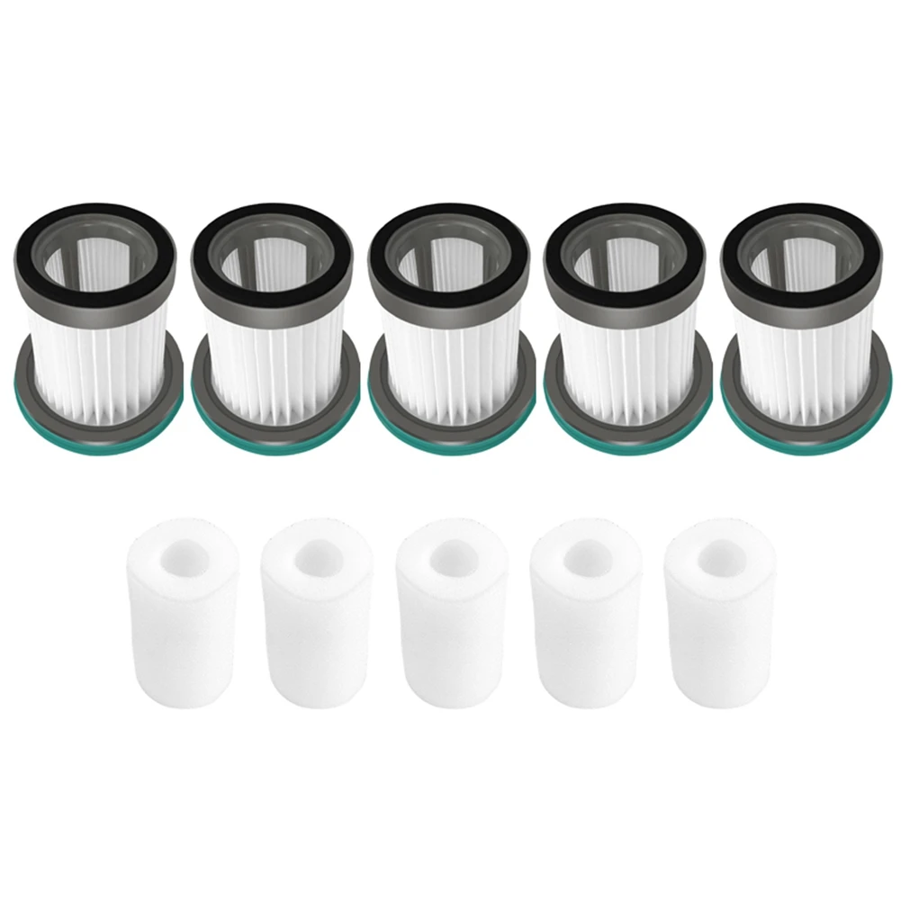 

Набор моющихся сменных Hepa-фильтров для пылесоса Puppyoo T11 / T11 Pro, 5 комплектов