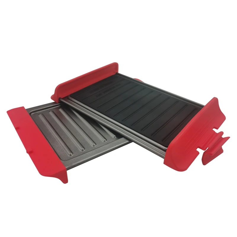 

SEWS-антипригарный металлический охлаждающий гриль для выпечки, сковорода для цыплят, пиццы, микроволновая печь, барбекю, гриль, стойка, кухон...