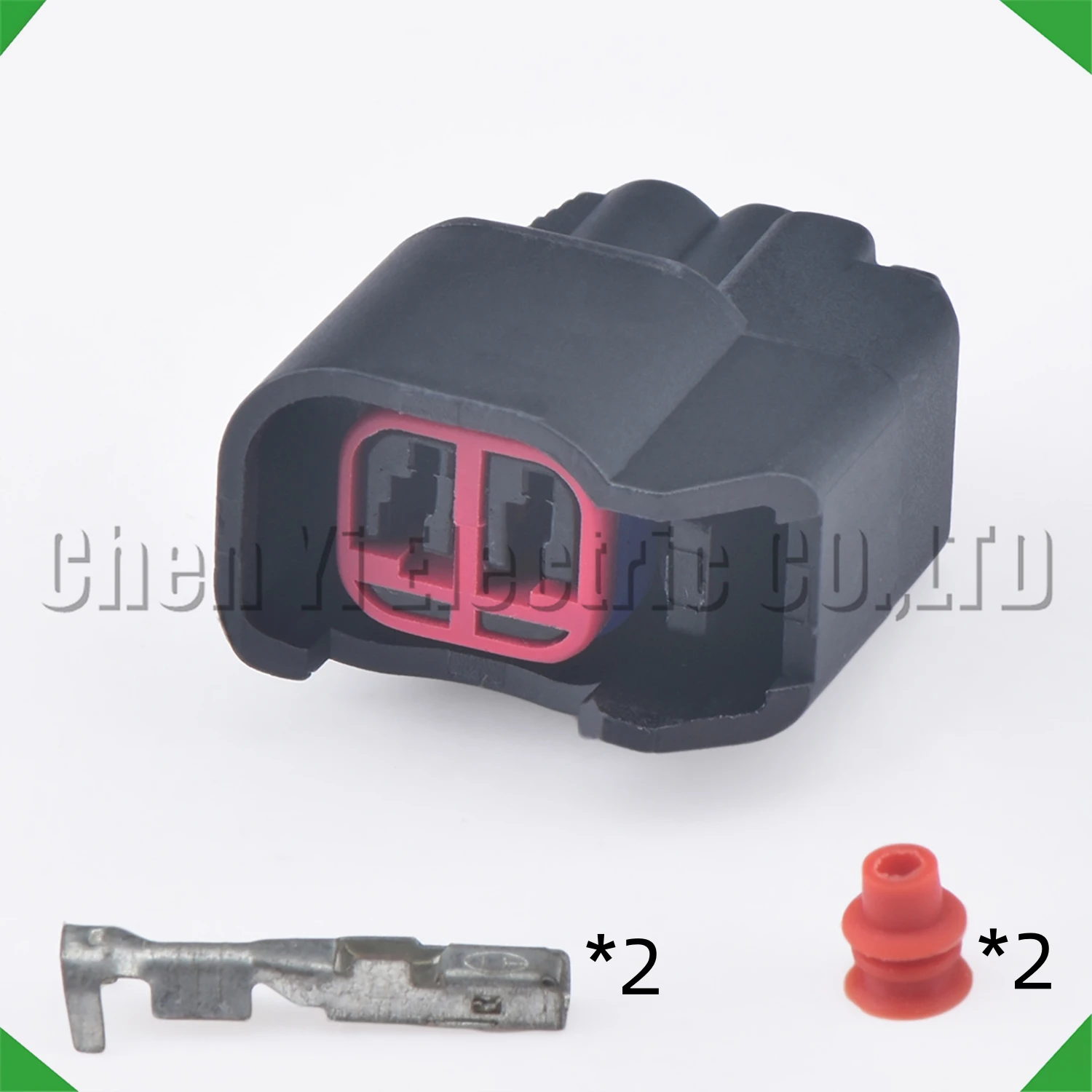 

2-контактный автоматический топливный инжектор, разъем сопла, разъем, компрессионный блок кондиционера для Ford Chevrolet EV6