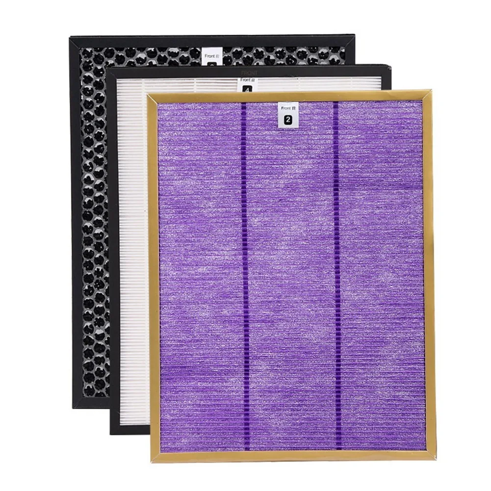 

Фильтры для очистителя воздуха Philips AC4002 AC4004 AC4012, сменные детали, Hepa фильтр с активированным углем, 3 шт.