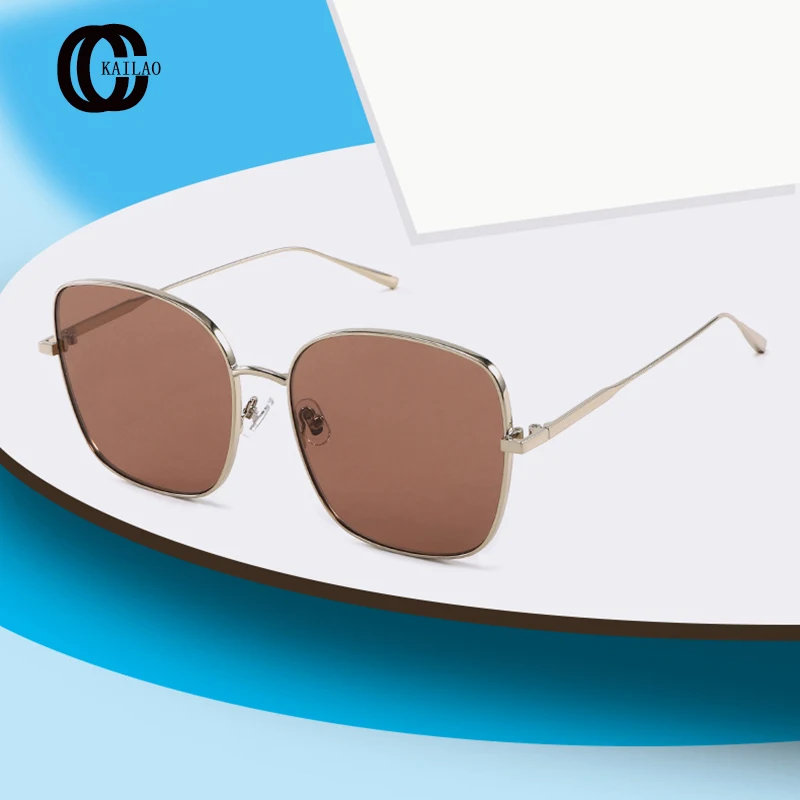 Новинка 2024 титановая Прямоугольная оправа для очков мужчин и женщин Высокое