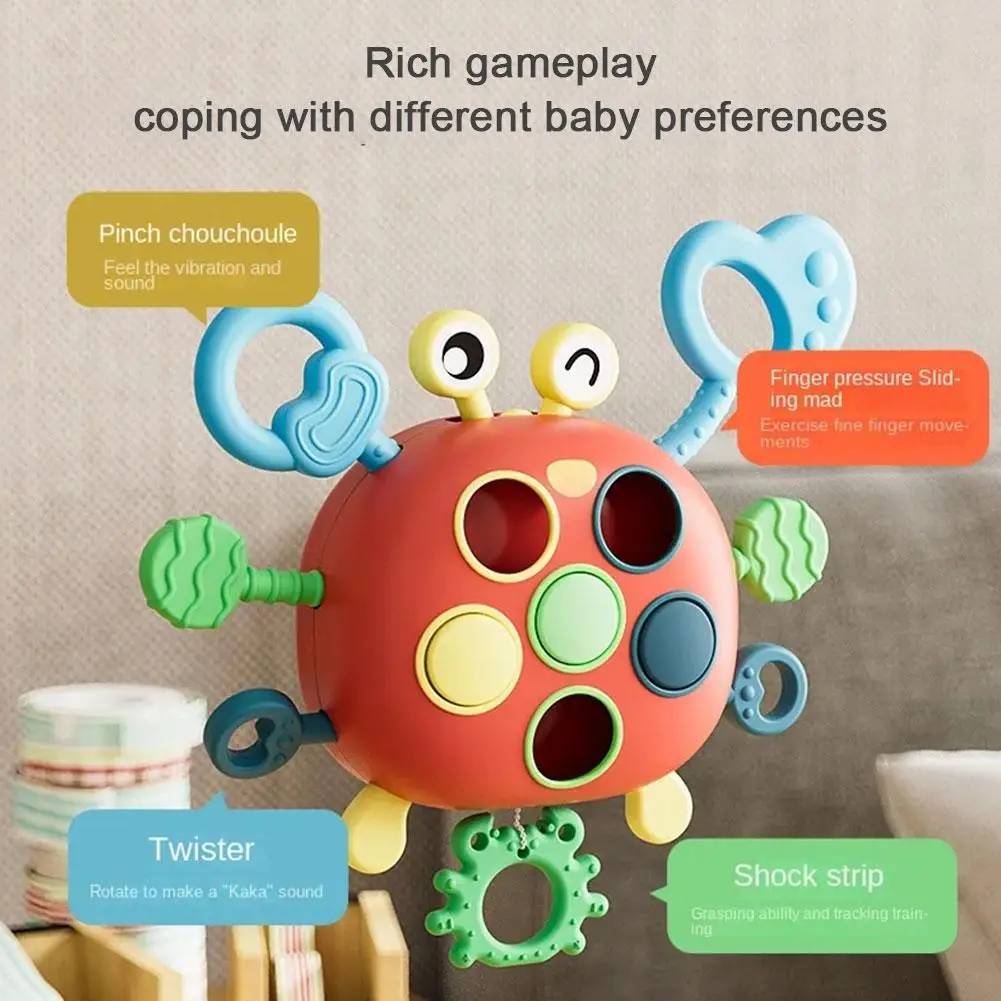 Силиконовые игрушки для малышей мальчиков и девочек от 0 до 6 месяцев