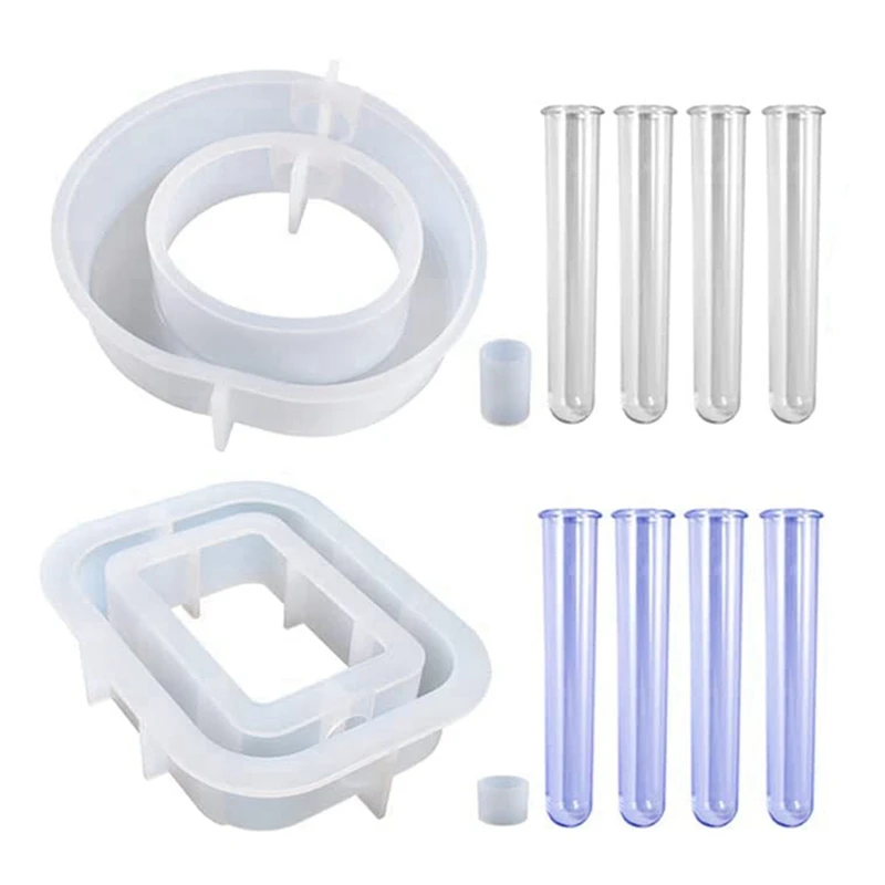 

Форма для станции размножения растений, силиконовая эпоксидная форма для вазы, литье под смолу для гидропонных растений CNIM Hot