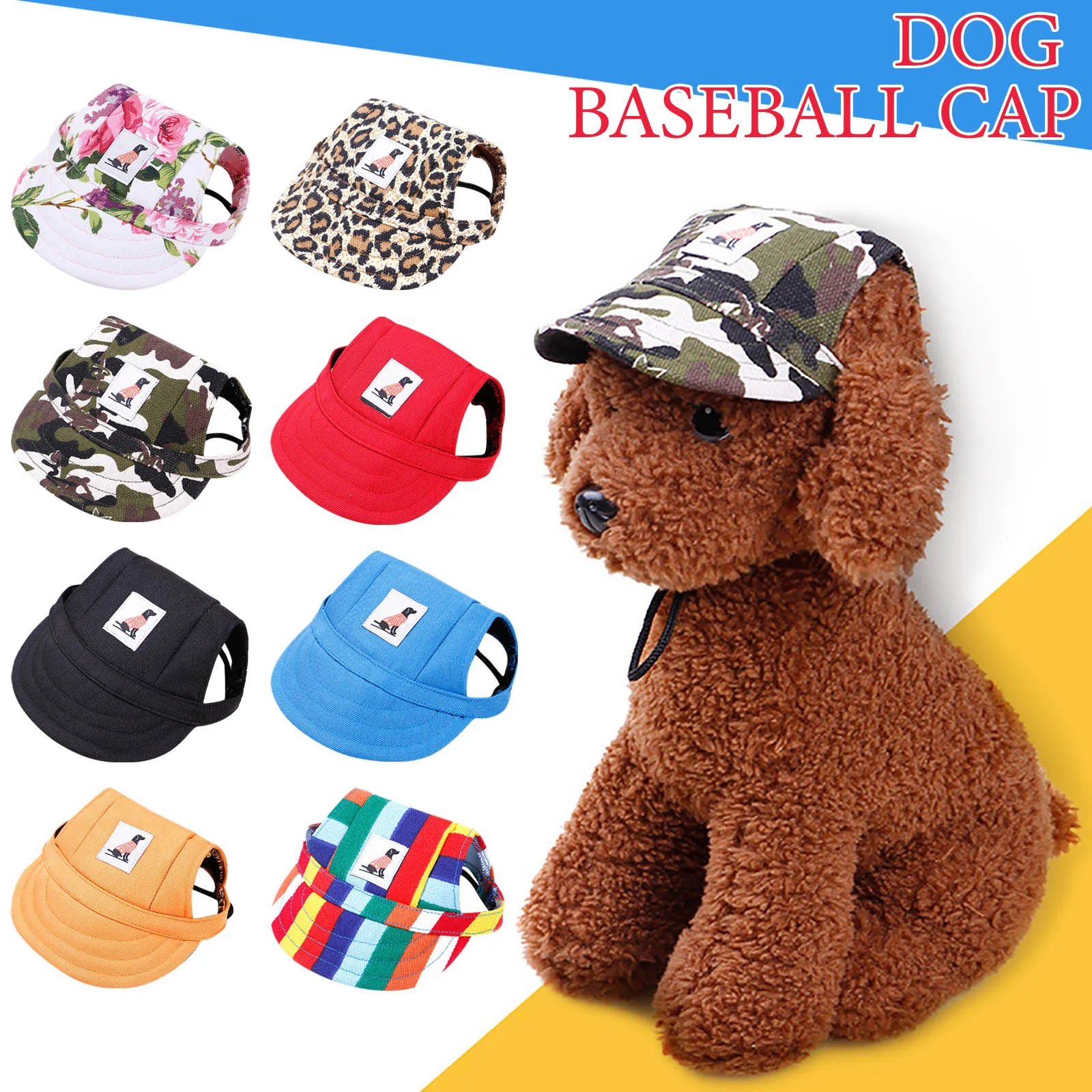 Dog Sun Hat Baseball Cap Trucker Hat 
