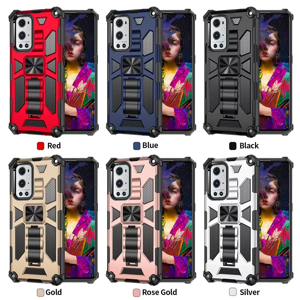 

For OnePlus 9 Pro Phone For Oneplus Nord N10 N100 2021 New Armor Bumper Shockproof Military Phone Case