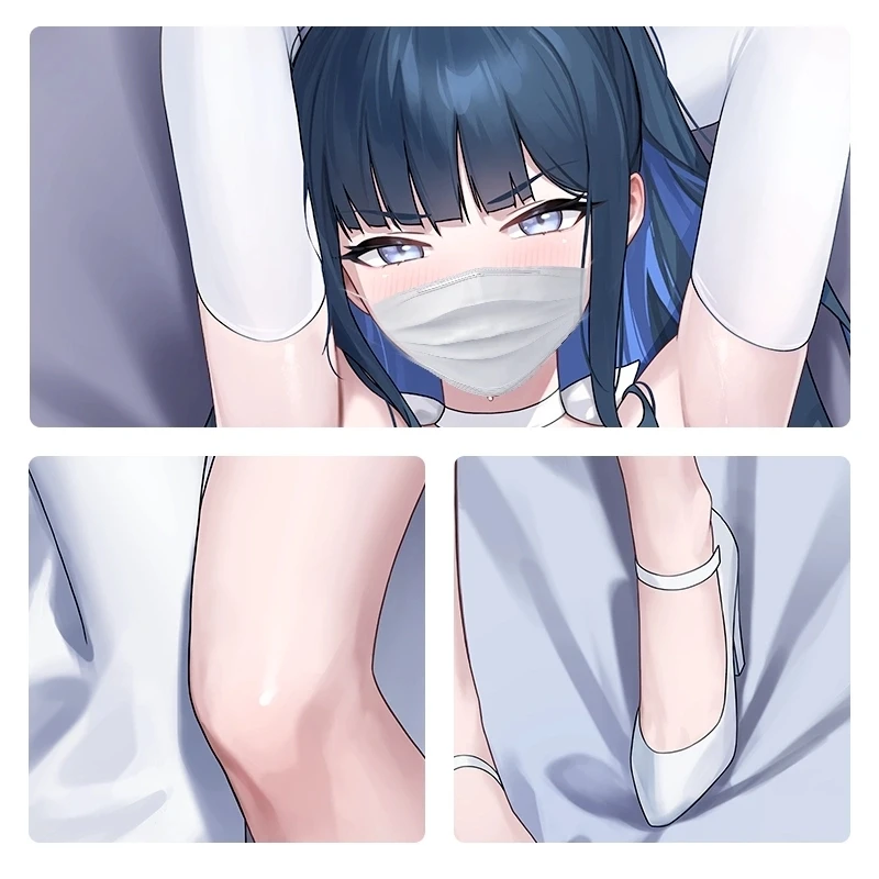 Синий аниме архив Накацукаса Кирино Косплей 2WAY Dakimakura шарнирная наволочка для