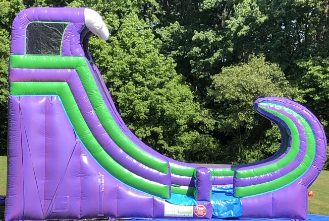 Коммерческие гигантские 19-футовые горки Rapids полутрубные надувные водные для