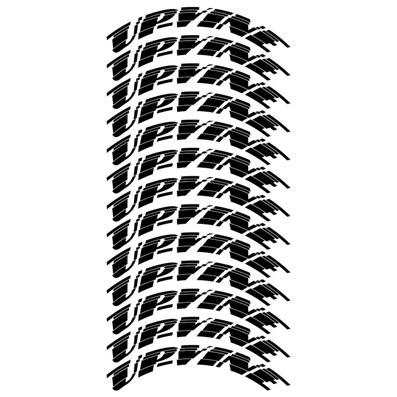 12 шт. светоотражающие наклейки на колеса велосипеда