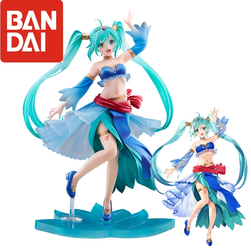 

21Cm Taito Original Vocaloid Hatsune Miku Princess Series Arab Princess Dancing Girl Action Anime Figure Model Child Toys Gift