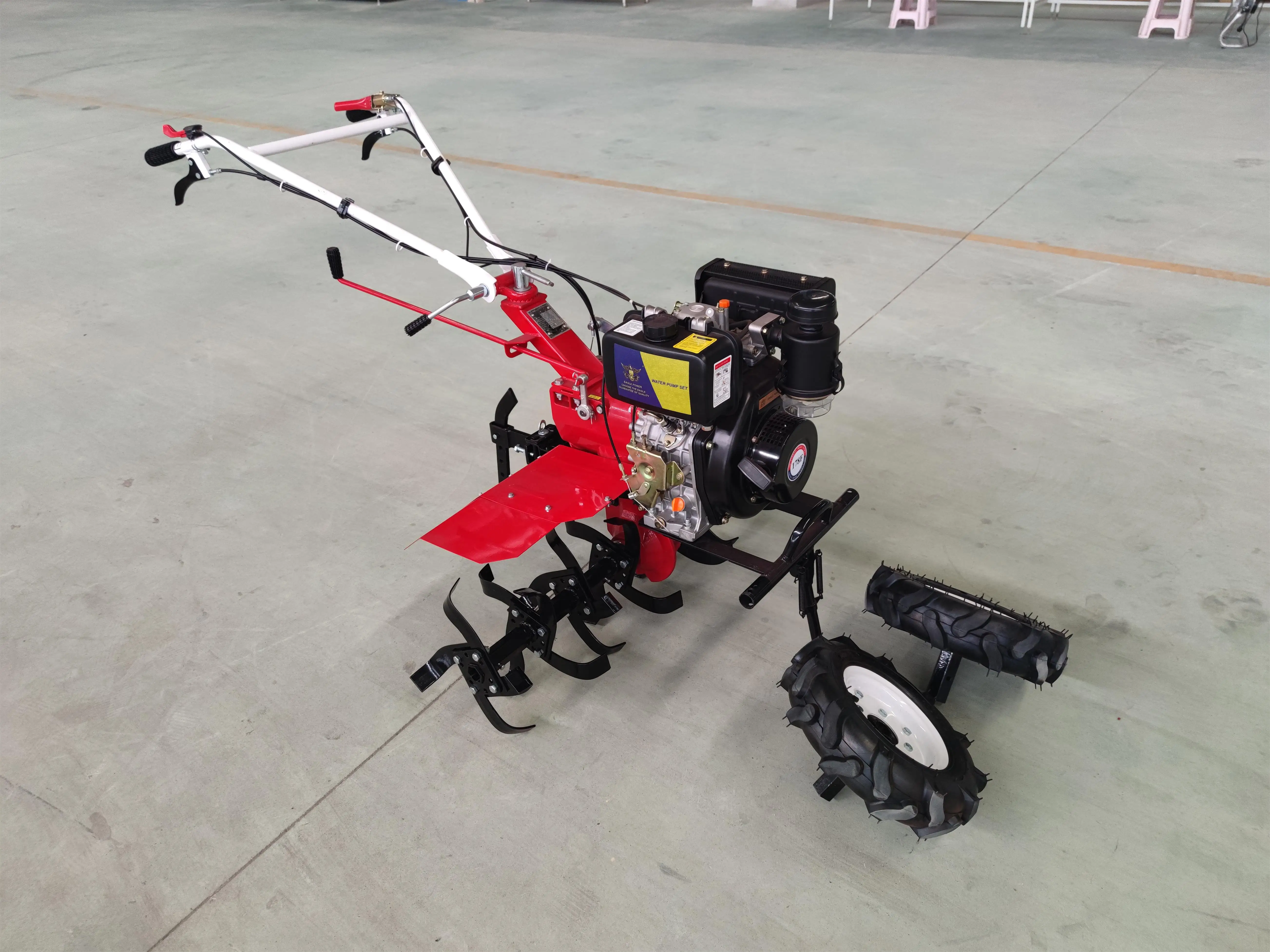 Бензиновый двигатель Honda/ Briggs&ampStratton/Ducar 15 л.с. Силовой культиватор с небольшой