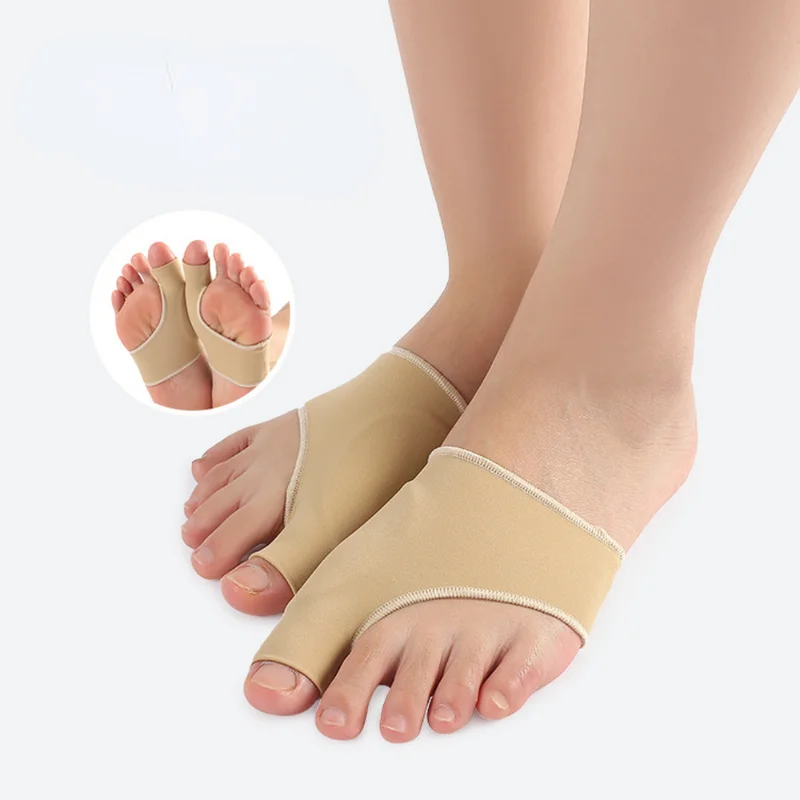 

Sdatter 2Pcs=1Pair Toe Corrector Orthotics Feet Foot Care Bone Thumb Adjuster Correction Soft Pedicure Socks Bunion Straightener