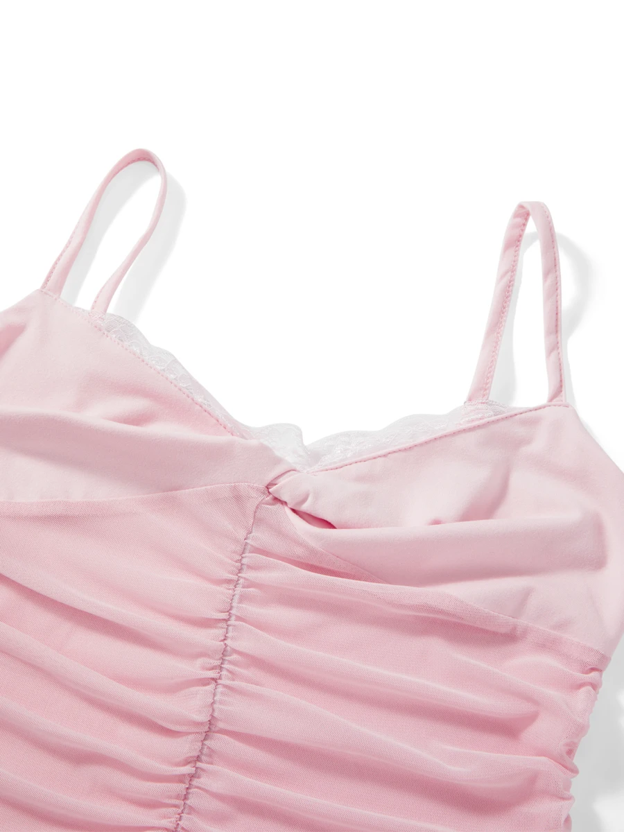 Женская майка HzDazrl Y2k без рукавов с открытой спиной на тонких бретелях