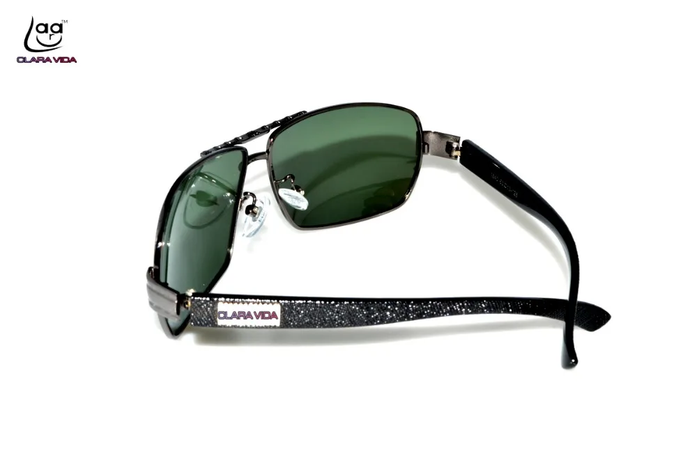 Мужские солнцезащитные очки в стиле ретро черные спортивные классические